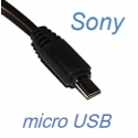 Release cable Sony micro-USB